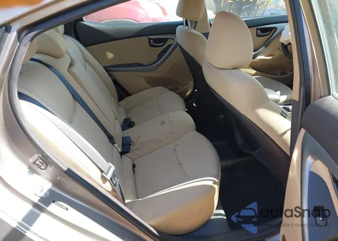 2012 Hyundai Elantra Gls from USA, damaged, VIN 5NPDH4AE2CH066827